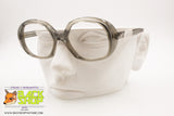 Vintage traslucent grey Sunglasses frame, acetate & metal, New Old Stock 1970s