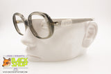 Vintage traslucent grey Sunglasses frame, acetate & metal, New Old Stock 1970s