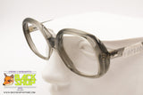Vintage traslucent grey Sunglasses frame, acetate & metal, New Old Stock 1970s