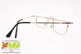 Vintage eyeglass frame mod. 165 8, space age futuristic geometric, New Old Stock 1980s