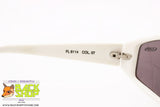 FLOYD mod. FL 6114 07 Vintage Sunglasses, white biker, made in Italy, New Old Stock 1990s