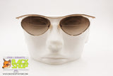ESSENCE 948 Gold/Satin Gold Vintage Dandy Sunglasses, rhombus lenses, New Old Stock