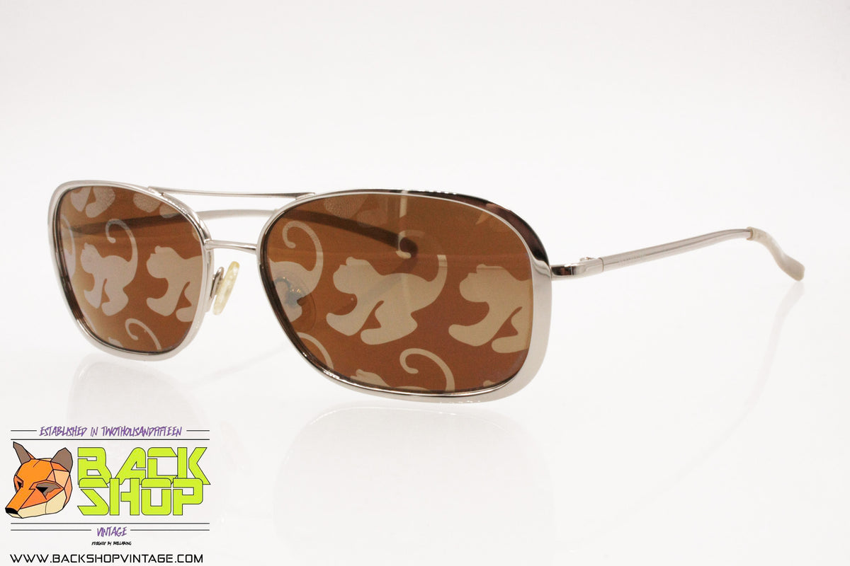 FENDISSIME by FENDI SFE003 Rare 90s Sunglasses, Printed