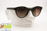 FIORUCCI FC6 Round Clubmaster Sunglasses, Black lucite frame, New Old Stock