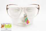 LOOKERS by POLAROID mod. 8434 B Vintage Sunglasses frame women, clear & brown, New Old Stock 1990s
