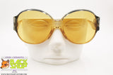 MARWITZ mod. 674 AA8 8056 Vintage Sunglasses round big oversize, yellow lenses, New Old Stock 1970s