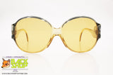 MARWITZ mod. 674 AA8 8056 Vintage Sunglasses round big oversize, yellow lenses, New Old Stock 1970s