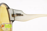 MARWITZ mod. 674 AA8 8056 Vintage Sunglasses round big oversize, yellow lenses, New Old Stock 1970s