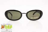ROCHAS PARIS mod. 9088 01 Vintage Sunglasses total black oval lenses, New Old Stock 1990s