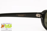ROCHAS PARIS mod. 9088 01 Vintage Sunglasses total black oval lenses, New Old Stock 1990s