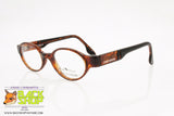 CHEVIGNON mod. COACH 6747 Vintage eyeglasses frame oval rims, brown tortoise & black arms inserts, New Old Stock 1990s