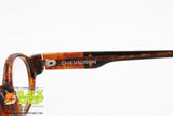 CHEVIGNON mod. COACH 6747 Vintage eyeglasses frame oval rims, brown tortoise & black arms inserts, New Old Stock 1990s