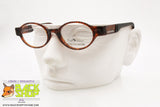 CHEVIGNON mod. COACH 6747 Vintage eyeglasses frame oval rims, brown tortoise & black arms inserts, New Old Stock 1990s