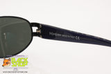 YVES SAINT LAURENT 6078 Y388 Vintage oval sunglasses, blue metallized frame, New Old Stock 90s