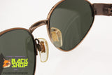 OLIVER by VALENTINO mod. 1864 1312 Vintage oval sunglasses, made in Italy, New Old Stock 90s