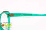 ALEX Vintage eyeglass frame women, cat eye emerald green, New Old Stock 1970s