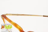 RAFFAELLA CURIEL mod. 5534 Blonde womens eyeglass frame, piquet details, New Old Stock 80s