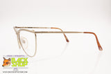 TRUSSARDI TPL 130 Vintage 80s women's eyeglass frame, satin eyebrows, New Old Stock 1980s