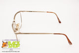 TRUSSARDI TPL 130 Vintage 80s women's eyeglass frame, satin eyebrows, New Old Stock 1980s