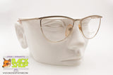 TRUSSARDI TPL 130 Vintage 80s women's eyeglass frame, satin eyebrows, New Old Stock 1980s