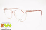 CLARK by TREVI COLISEUM mod. K1020 C.1 Vintage eyeglass frame women, soft pink translucent, New Old Stock