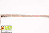 CLARK by TREVI COLISEUM mod. K1020 C.1 Vintage eyeglass frame women, soft pink translucent, New Old Stock