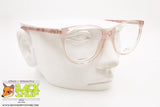 CLARK by TREVI COLISEUM mod. K1020 C.1 Vintage eyeglass frame women, soft pink translucent, New Old Stock