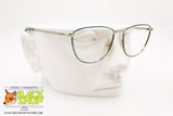 GUCCI mod. GG 2238 22T Vintage eyeglass frame women, cat eye emerald marbled, New Old Stock 1990s