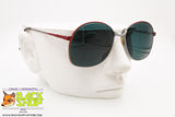 APOLLO OPTIK mod. 20241, Vintage Sunglasses grey & red metallized, New Old Stock 1980s