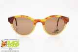 FIORUCCI mod. FC6 975 Round Clubmaster Sunglasses, tortoise & caramel, New Old Stock 1990s