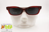 BLUE BAY by SAFILO B&B 23/S Little red wayfarer sunglasses, Full acetate material, New Old Stock