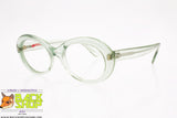 LIFE Vintage eyeglass frame women, sturdy acetate green, New Old Stock 1970s
