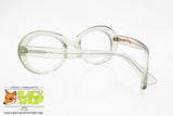 LIFE Vintage eyeglass frame women, sturdy acetate green, New Old Stock 1970s