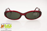 MOSCHINO mod. M3543-S Vintage women's sunglasses, red acetate, New Old Stock