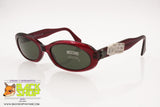 MOSCHINO mod. M3543-S Vintage women's sunglasses, red acetate, New Old Stock