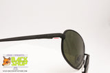 OLIVER by VALENTINO Vintage Sunglasses, matt black frame, New Old Stock 1990s