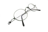 Smart oval reading glasses ENJOY green & black, light and cosy // vintage oval eyewear modern and design // Vintage circa 1980s