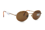 Sergio Tacchini mod. S.T. 1011 vintage sunglasses New Old Stock // oval sunglasses bronze // Deadstock
