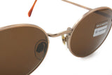 Sergio Tacchini mod. S.T. 1011 vintage sunglasses New Old Stock // oval sunglasses bronze // Deadstock