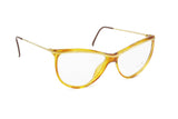 SAPHIRA mod. 4176 woman half lunettes mask glasses // Lightweight acetate glasses caramel tones // New Old Stock 1980s