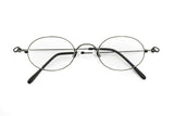 Smart oval reading glasses ENJOY green & black, light and cosy // vintage oval eyewear modern and design // Vintage circa 1980s