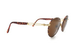 Vintage SERGIO TACCHINI sunglasses golden & brown dappled, Vintage Italian designer sunglasses 80s, New Old stock