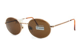 Sergio Tacchini mod. S.T. 1011 vintage sunglasses New Old Stock // oval sunglasses bronze // Deadstock