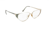 Gold filled 22 K frame eyewear JEAN LOUIS Scherrer made in France // Luxury and rare eyeglasses // Deadstock