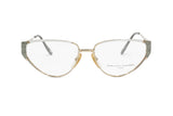 Gold filled 22 K frame eyewear JEAN LOUIS Scherrer made in France // Luxury and rare eyeglasses // Deadstock