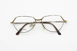 Pierre Cardin mod. 6010 eyeglasses frame, Rare and uncommon design // Metal frame Golden & Silver reflective // NOS 1980s