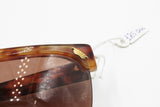 Missoni M 171/S vintage 80s sunglasses mask wrapping , Hand made in Italy , Deadstock 1980s