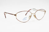 Safilo Elasta womens eyeglasses frame mod. 4565 GP 8 Golden & Brow dappled reflective , NOS 1980s