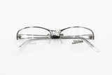 Jean Paul Gaultier VJP027 titanium reading glasses half rimmed // Deadstock gaultier eyewear eyeglasses // New Old Stock