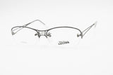 Jean Paul Gaultier VJP027 titanium reading glasses half rimmed // Deadstock gaultier eyewear eyeglasses // New Old Stock